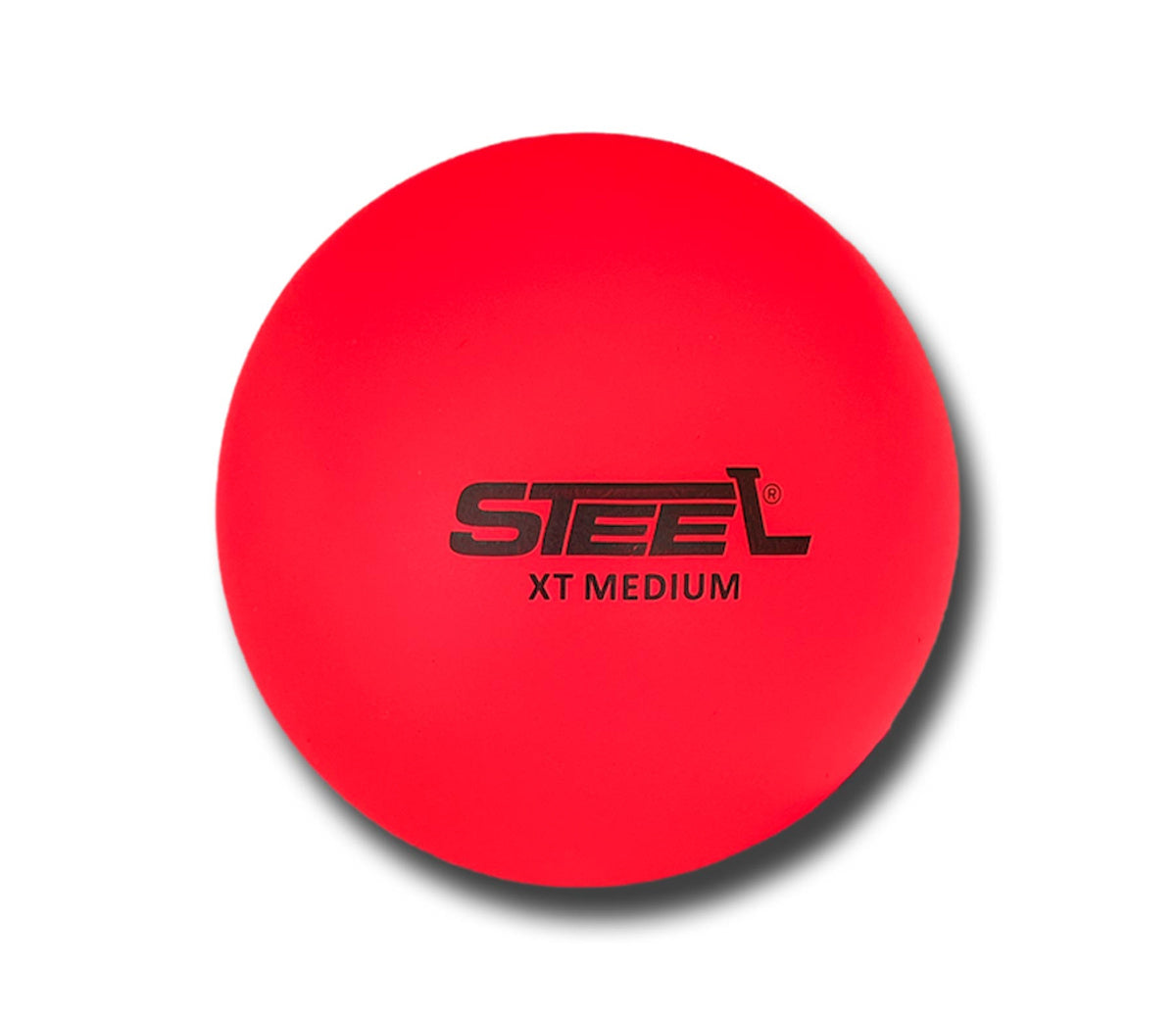 Steel Hockey Ball medium street hockey orange
